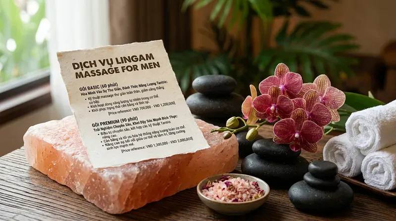 Bảng Giá Dịch Vụ Lingam Massage For Men Da Nang (Cập Nhật 2026)